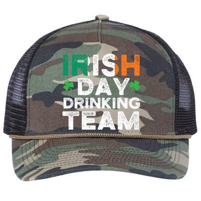 St Patricks 2020 Irish Day Ing Team Funny Gift Retro Rope Trucker Hat Cap