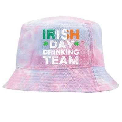 St Patricks 2020 Irish Day Ing Team Funny Gift Tie-Dyed Bucket Hat