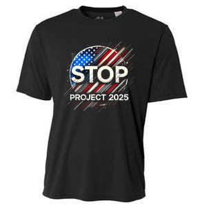 Stop Project 2025 Flag Usa Cooling Performance Crew T-Shirt