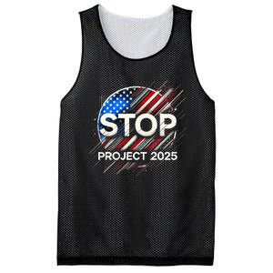 Stop Project 2025 Flag Usa Mesh Reversible Basketball Jersey Tank