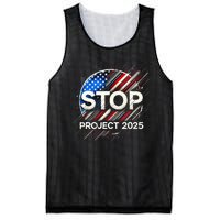 Stop Project 2025 Flag Usa Mesh Reversible Basketball Jersey Tank