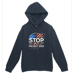 Stop Project 2025 Flag Usa Urban Pullover Hoodie