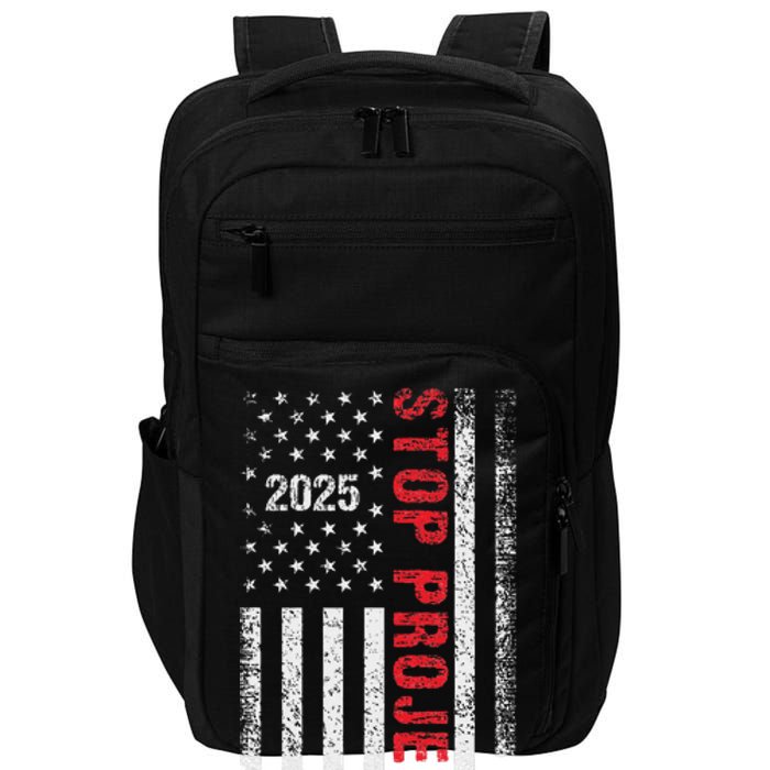 Stop Project 2025 Look It Up Bold Design Impact Tech Backpack