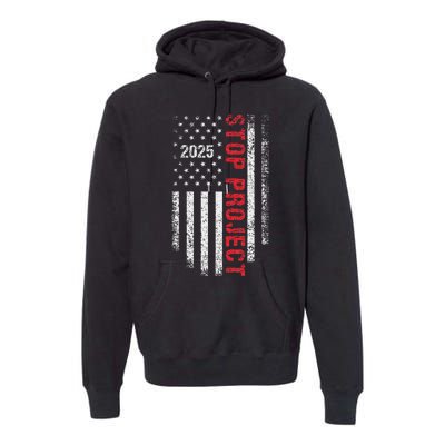 Stop Project 2025 Look It Up Bold Design Premium Hoodie