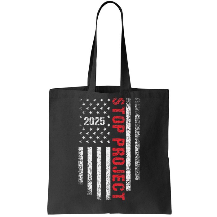 Stop Project 2025 Look It Up Bold Design Tote Bag