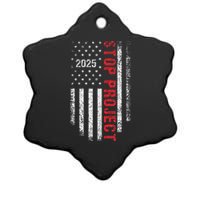 Stop Project 2025 Look It Up Bold Design Ceramic Star Ornament