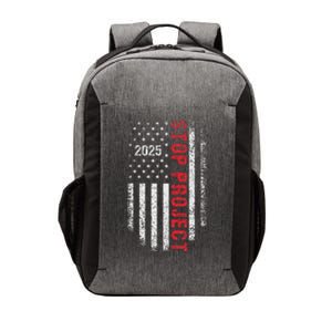 Stop Project 2025 Look It Up Bold Design Vector Backpack