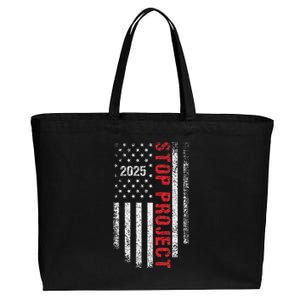 Stop Project 2025 Look It Up Bold Design Cotton Canvas Jumbo Tote