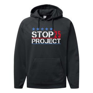 Stop Project 2025 Performance Fleece Hoodie