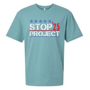 Stop Project 2025 Sueded Cloud Jersey T-Shirt