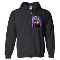 Stop Project 2025 Anti Trump Full Zip Hoodie