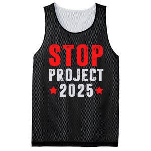 Stop Project 2025 Anti Trump Mesh Reversible Basketball Jersey Tank