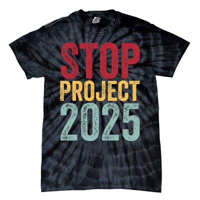 Stop Project 2025 Women Tie-Dye T-Shirt