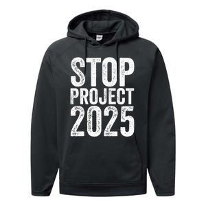 Stop Project 2025 Performance Fleece Hoodie