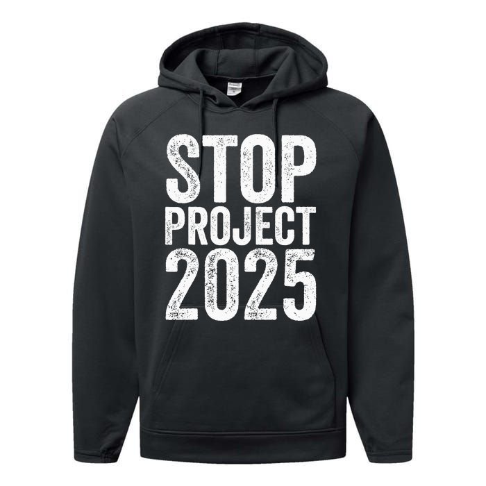 Stop Project 2025 Performance Fleece Hoodie