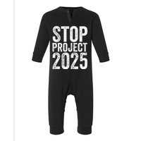 Stop Project 2025 Infant Fleece One Piece