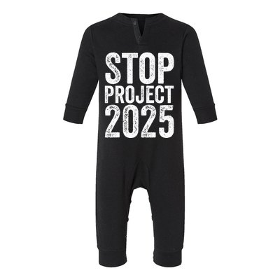 Stop Project 2025 Infant Fleece One Piece