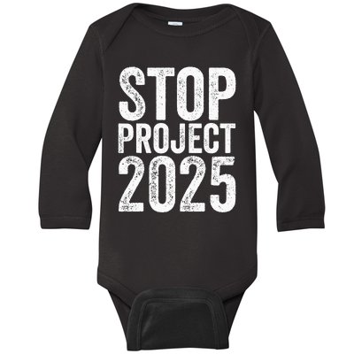 Stop Project 2025 Baby Long Sleeve Bodysuit