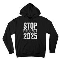 Stop Project 2025 Tall Hoodie