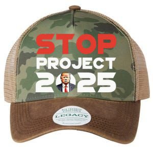 Stop Project 2025 TrumpS Project Anti Trump Patriotic Legacy Tie Dye Trucker Hat