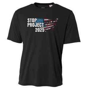 Stop Project 2025 Anti Trump Cooling Performance Crew T-Shirt