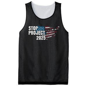 Stop Project 2025 Anti Trump Mesh Reversible Basketball Jersey Tank