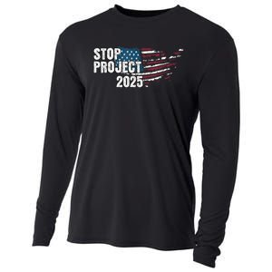 Stop Project 2025 Anti Trump Cooling Performance Long Sleeve Crew