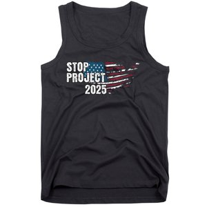 Stop Project 2025 Anti Trump Tank Top