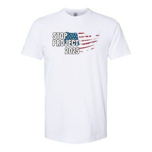 Stop Project 2025 Anti Trump Softstyle CVC T-Shirt