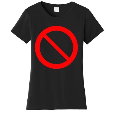 Sign Prohibited 2 Women's T-Shirt