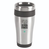 Screw Your Lab Safety I Want Super Powers 16oz Travel Tumbler