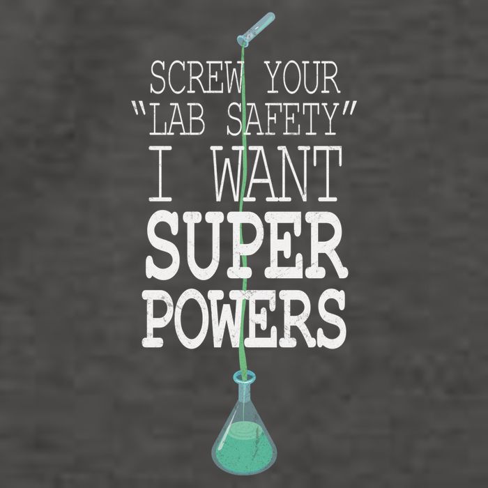 Screw Your Lab Safety I Want Super Powers Vector Backpack