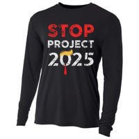 Stop Project 2025 Anti Trump Bold Design Cooling Performance Long Sleeve Crew