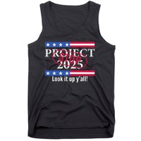 Stop Project 2025 Look It Up Y’All Anti Trump Tank Top