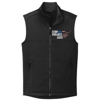 Stop Project 2025 American Flag Collective Smooth Fleece Vest