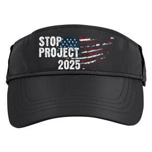 Stop Project 2025 Anti Trump Flag Adult Drive Performance Visor