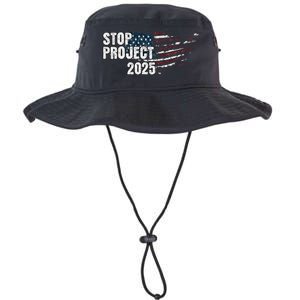 Stop Project 2025 Anti Trump Flag Legacy Cool Fit Booney Bucket Hat