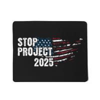 Stop Project 2025 Anti Trump Flag Mousepad