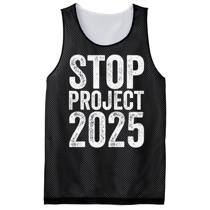 Stop Project 2025 Mesh Reversible Basketball Jersey Tank