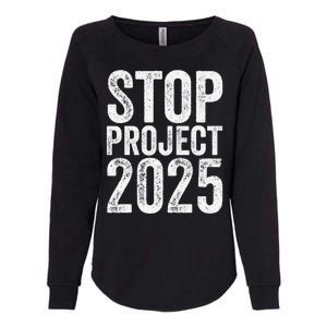 Stop Project 2025 Womens California Wash Sweatshirt