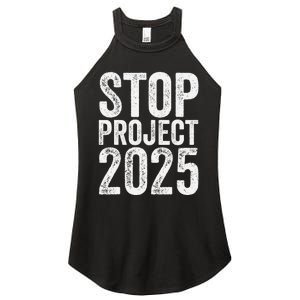 Stop Project 2025 Women's Perfect Tri Rocker Tank