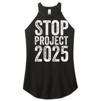 Stop Project 2025 Women's Perfect Tri Rocker Tank