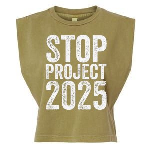 Stop Project 2025 Garment-Dyed Women's Muscle Tee