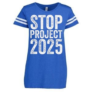 Stop Project 2025 Enza Ladies Jersey Football T-Shirt