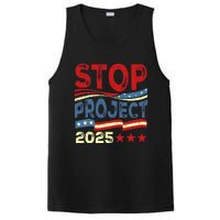 Stop Project 2025 Anti Trump Usa Flag Political PosiCharge Competitor Tank