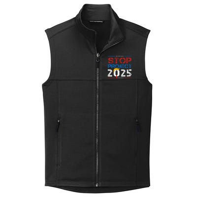 Stop Project 2025 Trumps Project Anti Trump Collective Smooth Fleece Vest