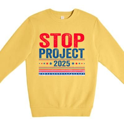 Stop Project 2025 Premium Crewneck Sweatshirt