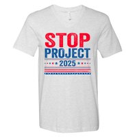 Stop Project 2025 V-Neck T-Shirt