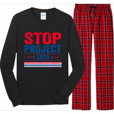 Stop Project 2025 Long Sleeve Pajama Set