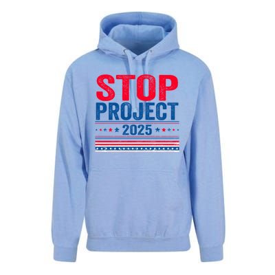 Stop Project 2025 Unisex Surf Hoodie